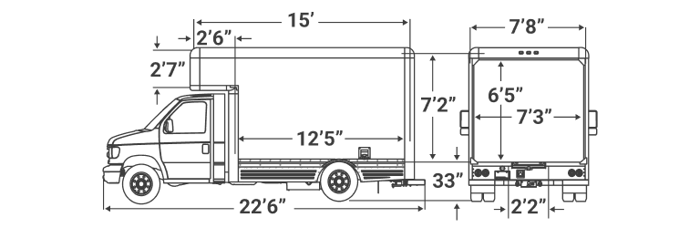 Equipment dimensional diagram