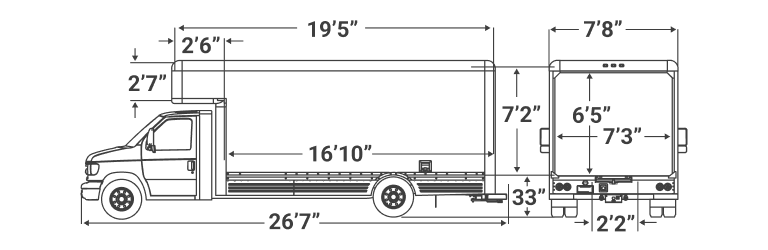 Equipment dimensional diagram