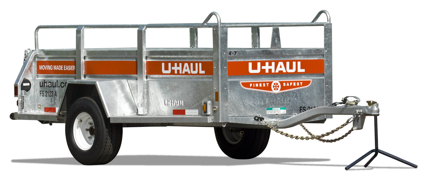 U-Haul utility trailer